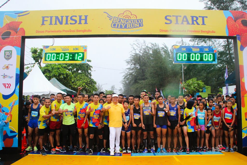 Bengkulu City Run 2018 Even Promosi Wisata Bumi Rafflesia